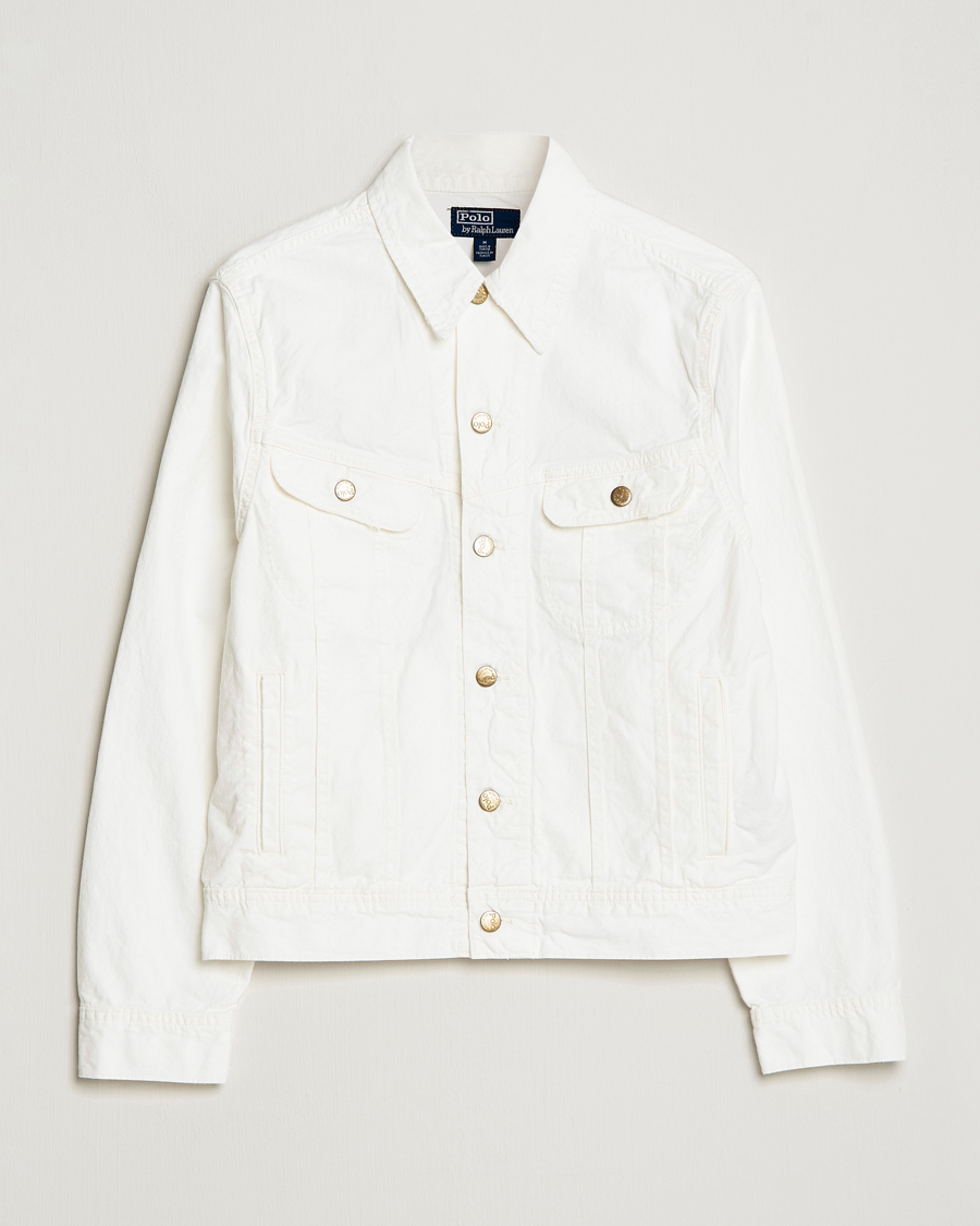 Herr | Jackor | Polo Ralph Lauren | Trucker Denim Jacket White