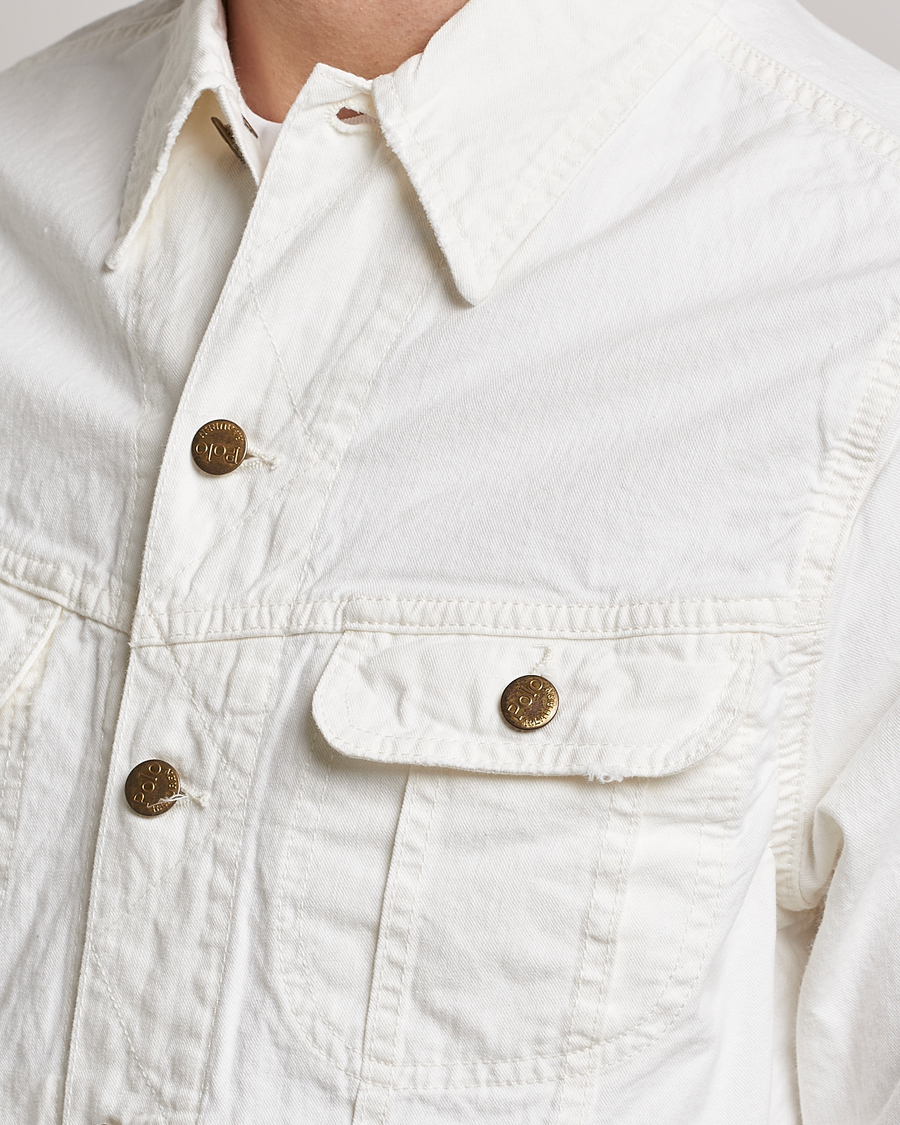 Herr | Jackor | Polo Ralph Lauren | Trucker Denim Jacket White