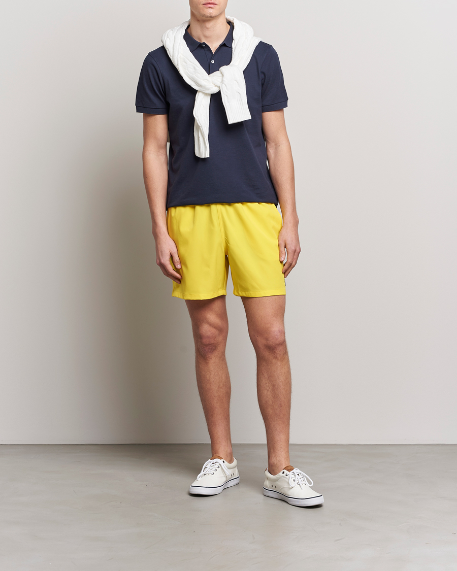 Herr | Badbyxor | Polo Ralph Lauren | Recyceled Traveler Boxer Swimshorts Lemon Crush