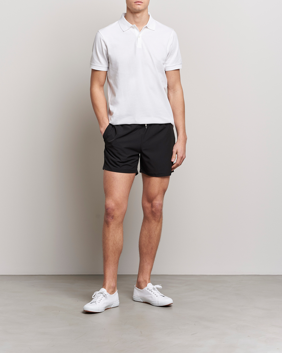 Herr | Badbyxor | Polo Ralph Lauren | Recycled Slim Traveler Swimshorts Black