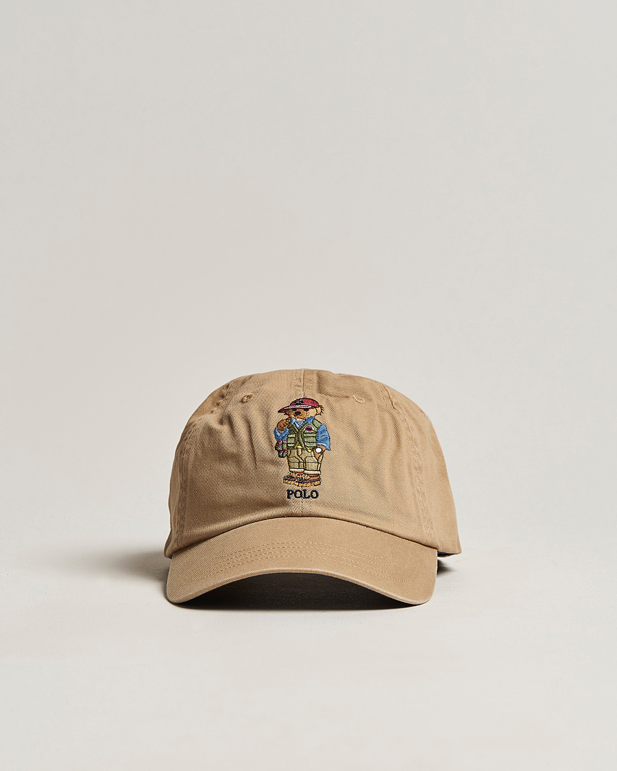 Herr | Polo Ralph Lauren Twill Bear Cap Luxury Tan | Polo Ralph Lauren | Twill Bear Cap Luxury Tan