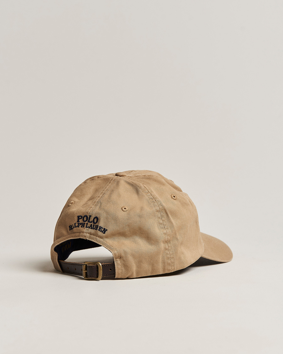 Herr | Polo Ralph Lauren Twill Bear Cap Luxury Tan | Polo Ralph Lauren | Twill Bear Cap Luxury Tan