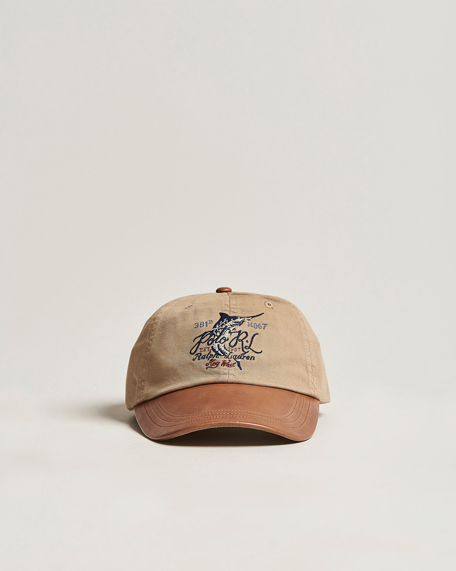 Herr | Polo Ralph Lauren 6 Panel Cap Coastal Beige | Polo Ralph Lauren | 6 Panel Cap Coastal Beige