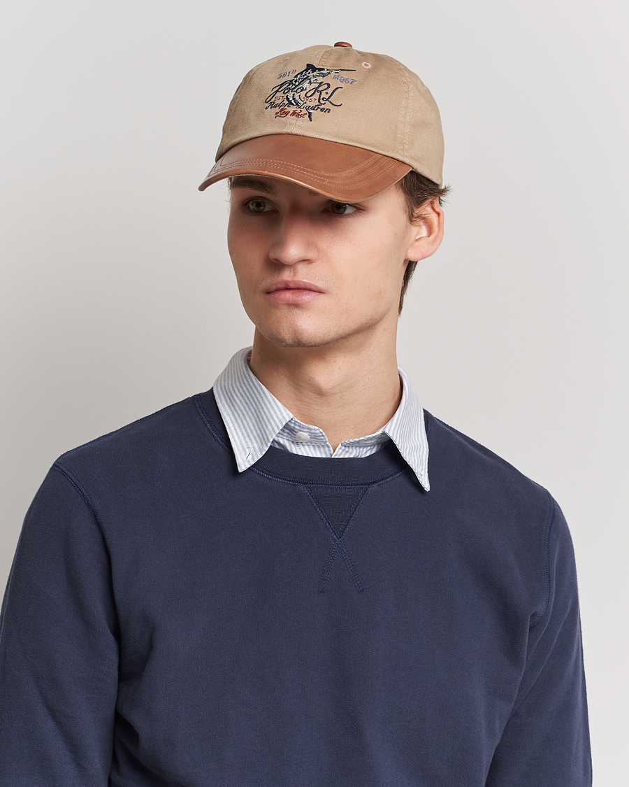 Herr | Polo Ralph Lauren 6 Panel Cap Coastal Beige | Polo Ralph Lauren | 6 Panel Cap Coastal Beige