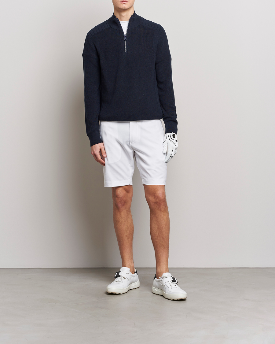 Herr | Tröjor | RLX Ralph Lauren | Merino Half-Zip Sweater College Navy