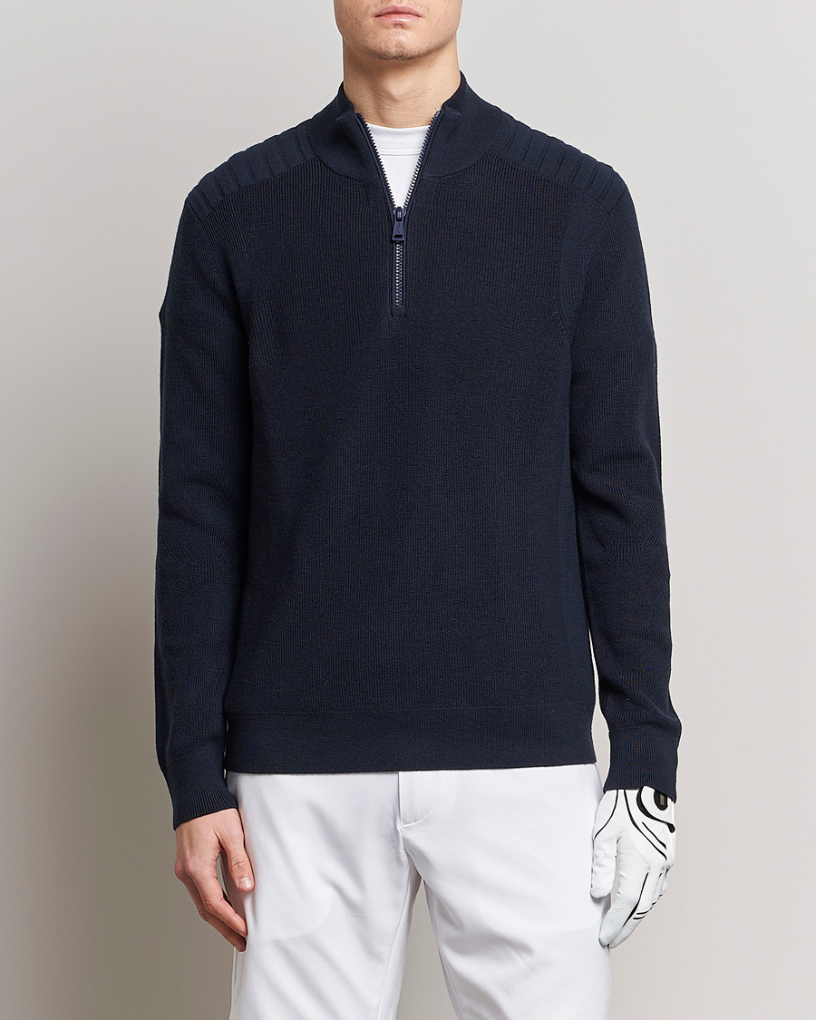 Herr |  | RLX Ralph Lauren | Merino Half-Zip Sweater College Navy