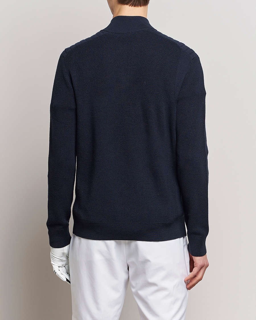 Herr | Tröjor | RLX Ralph Lauren | Merino Half-Zip Sweater College Navy