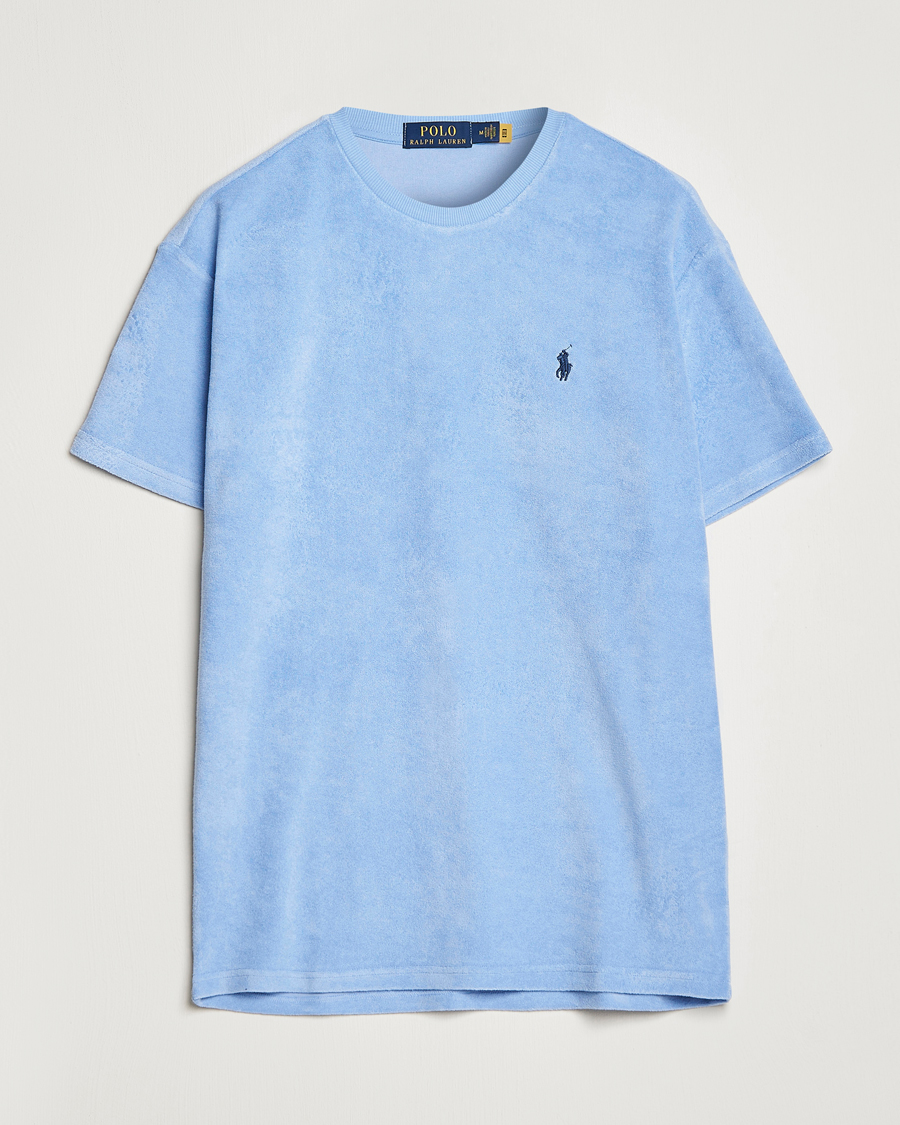 Herr | T-Shirts | Polo Ralph Lauren | Terry Cotton Tee Austin Blue