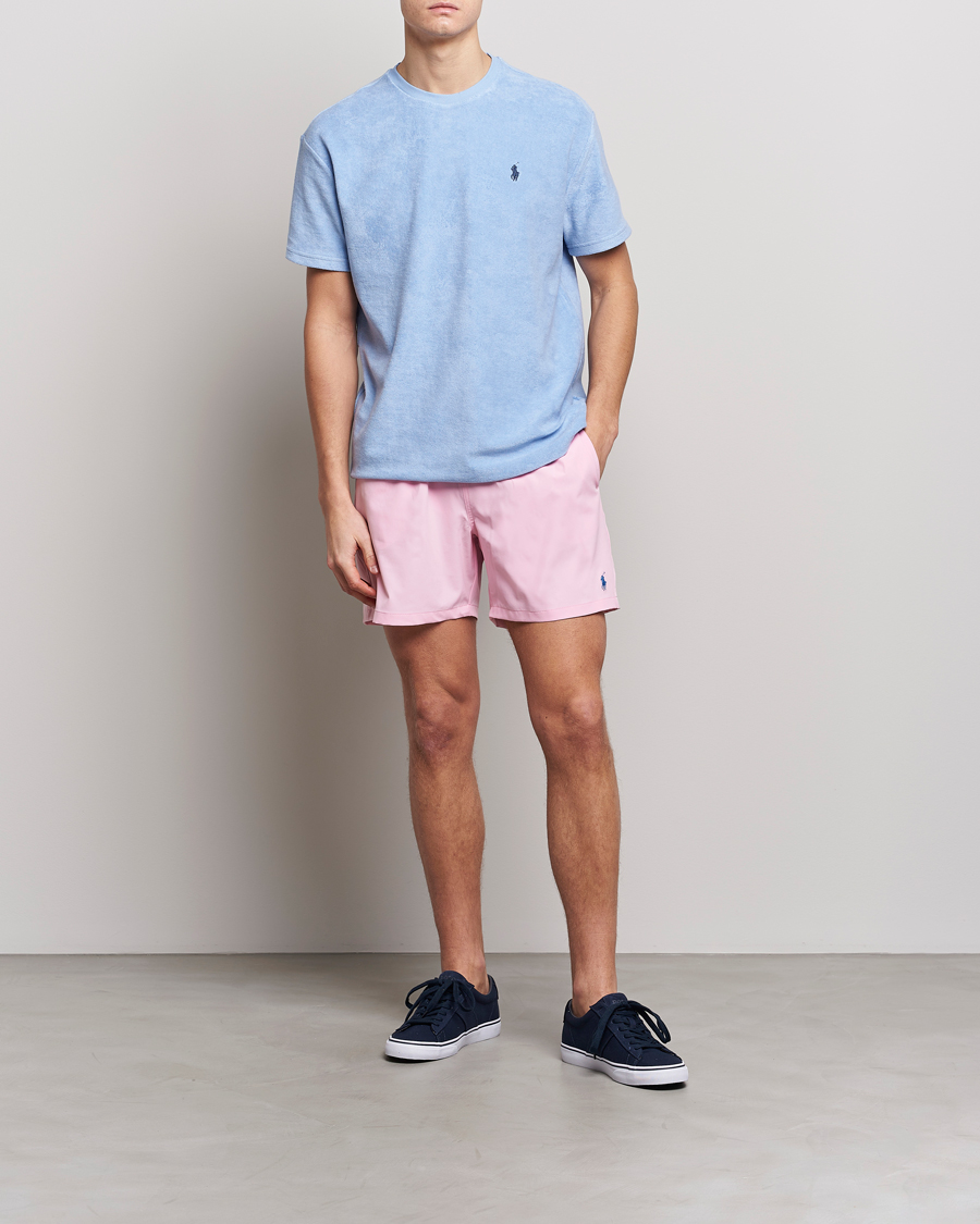 Herr | T-Shirts | Polo Ralph Lauren | Terry Cotton Tee Austin Blue