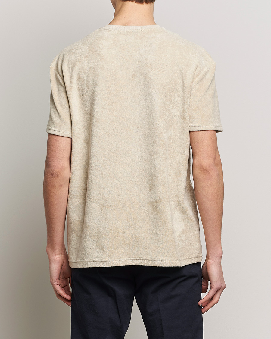 Herr | T-Shirts | Polo Ralph Lauren | Terry Cotton Tee Spring Beige