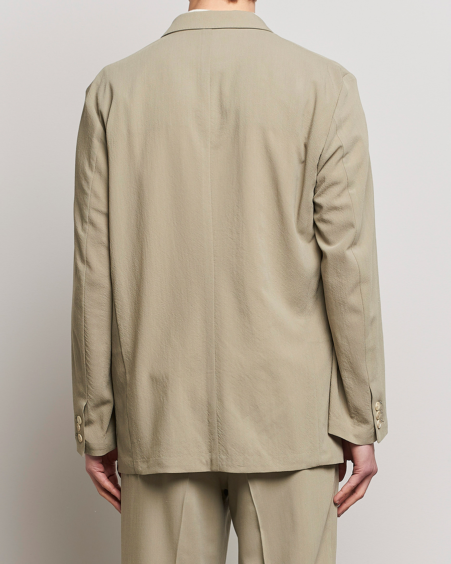 Herr | Kavajer | Auralee | Viyella Wool Blazer Light Khaki