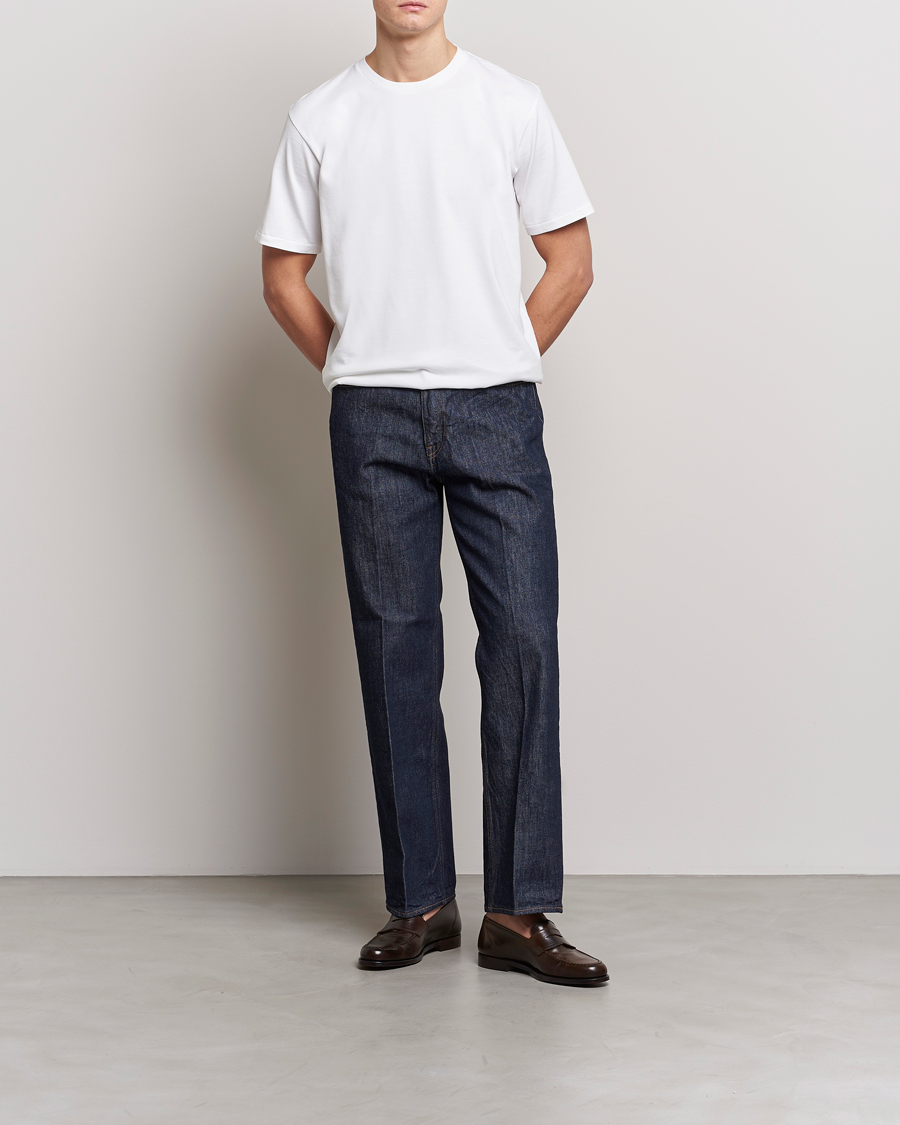 Herr | Jeans | Auralee | Regular Fit Denim Pants Dark Indigo