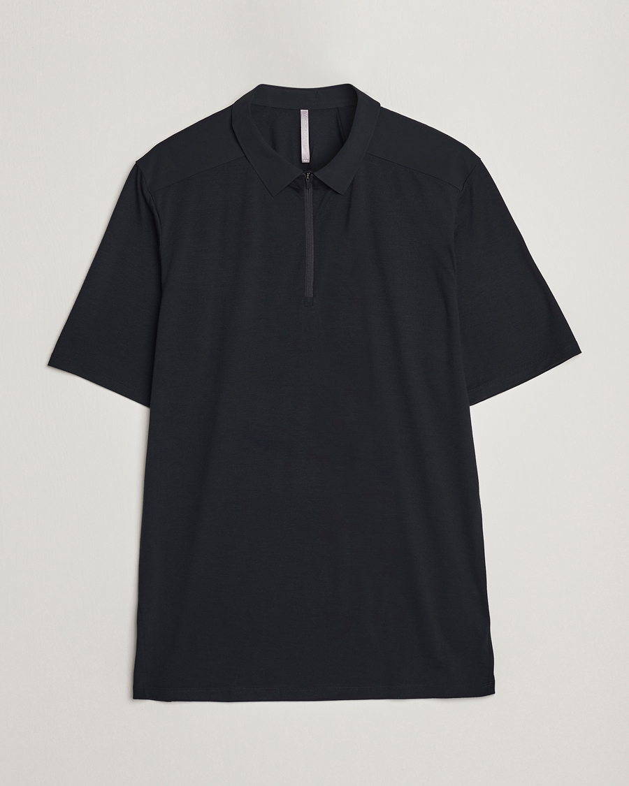 Herr | Pikéer | Arc'teryx Veilance | Frame Short Sleeve Polo Shirt Black