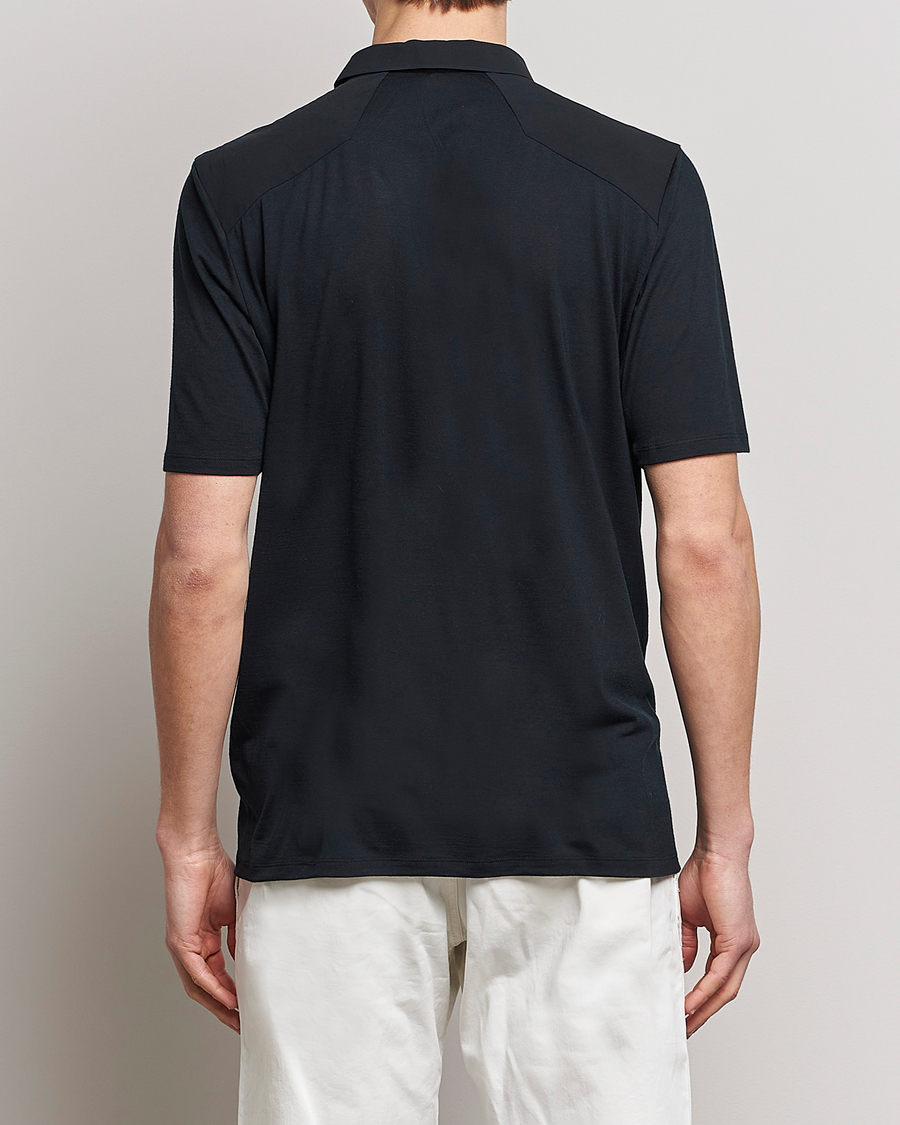 Herr | Pikéer | Arc'teryx Veilance | Frame Short Sleeve Polo Shirt Black