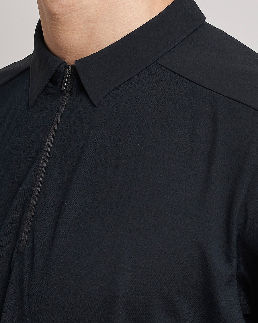 Herr | Pikéer | Arc'teryx Veilance | Frame Short Sleeve Polo Shirt Black
