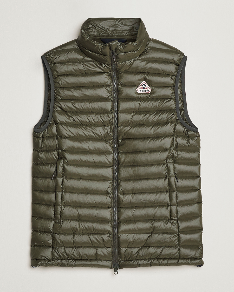 Herr | Jackor | Pyrenex | Bruce Down Padded Vest Deep Khaki