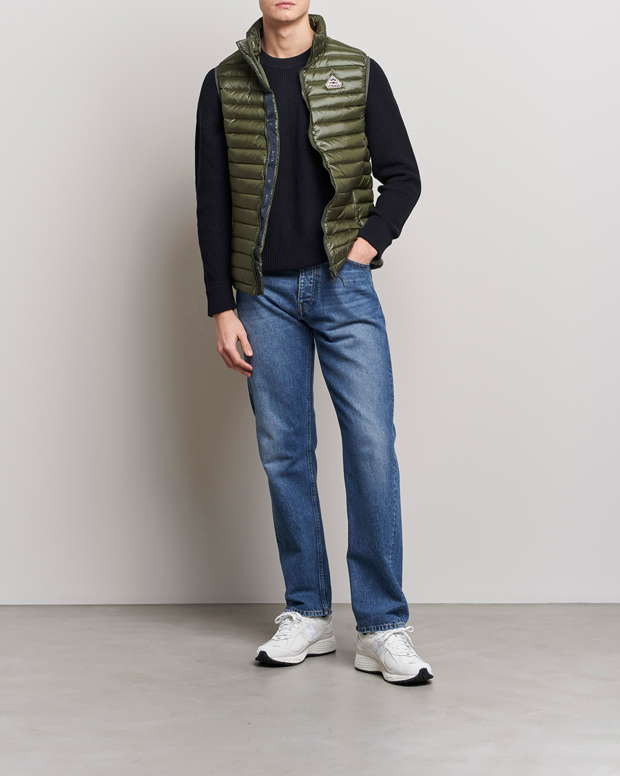 Herr | Jackor | Pyrenex | Bruce Down Padded Vest Deep Khaki