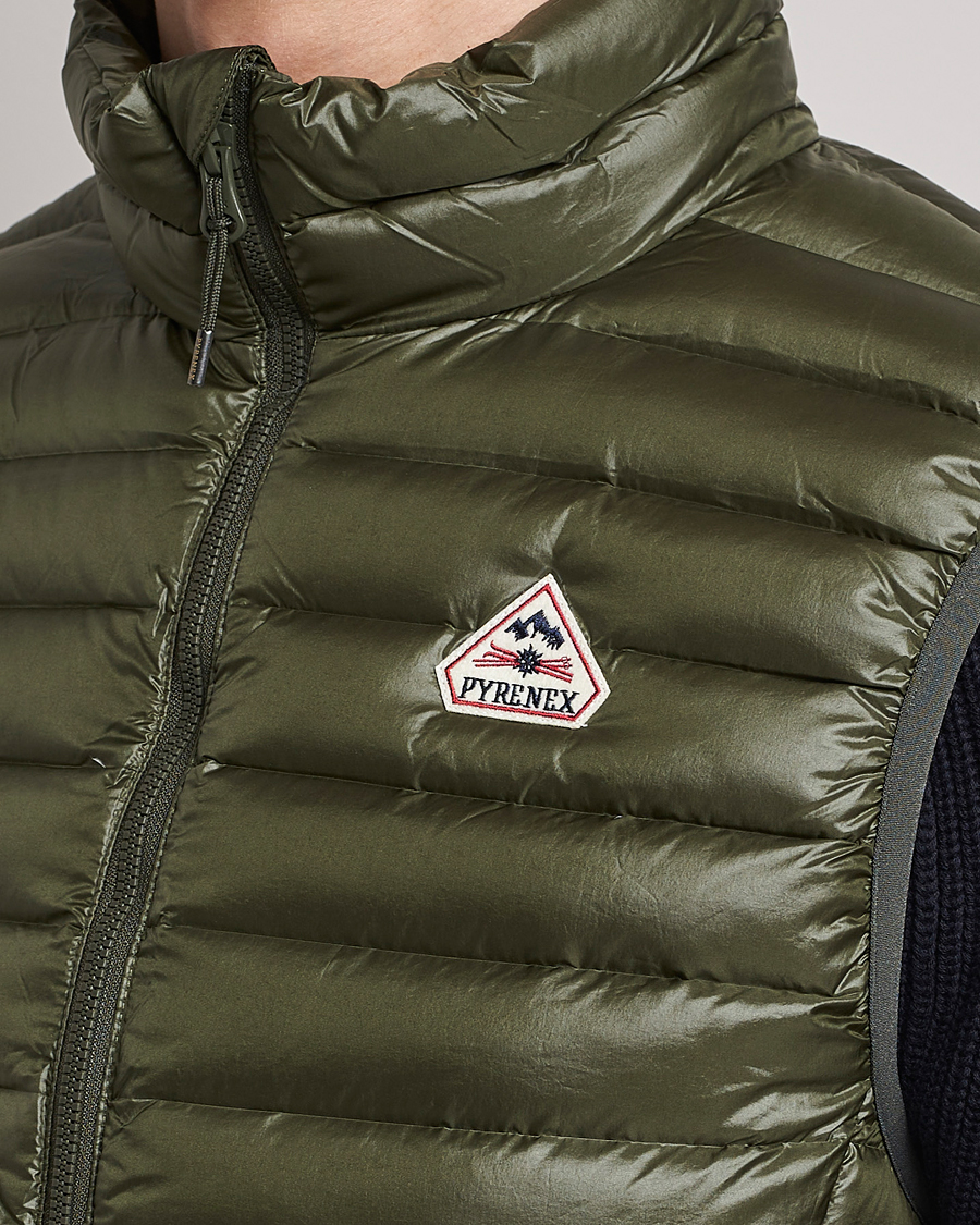 Herr | Jackor | Pyrenex | Bruce Down Padded Vest Deep Khaki