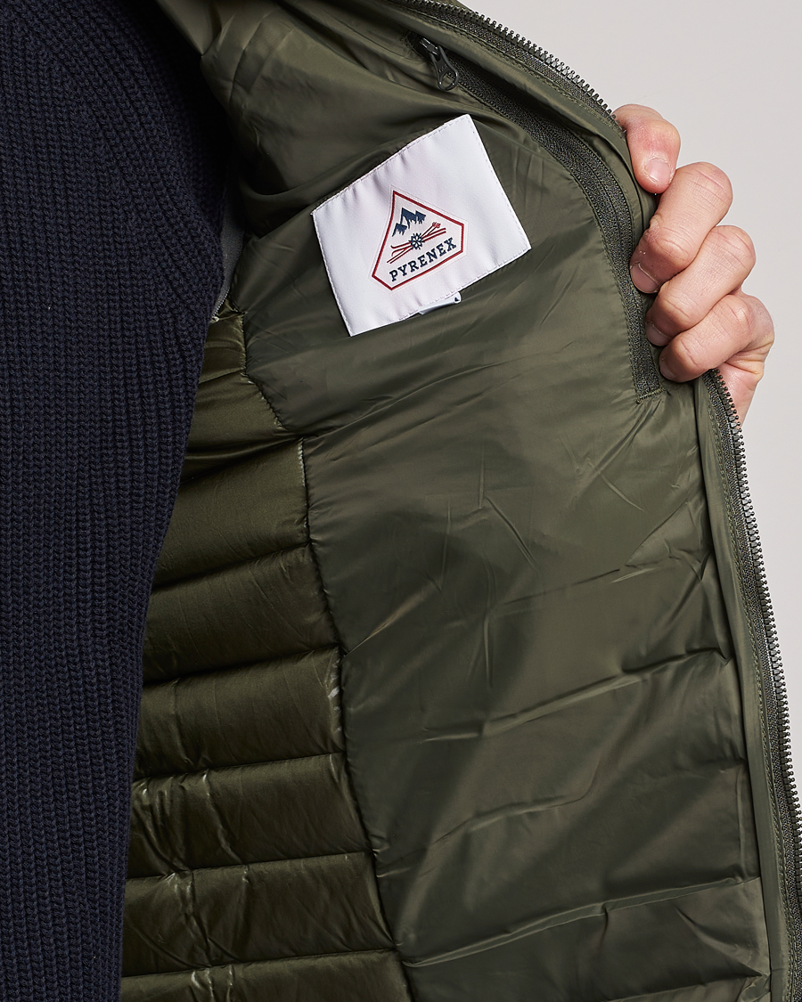 Herr | Jackor | Pyrenex | Bruce Down Padded Vest Deep Khaki