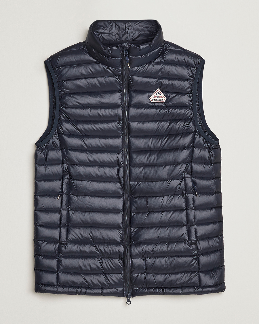 Herr | Jackor | Pyrenex | Bruce Down Padded Vest Deep Ink