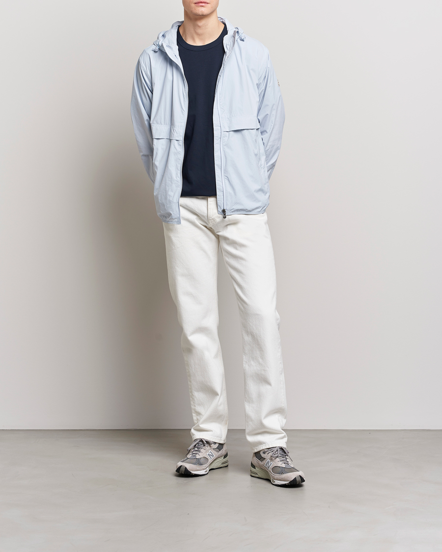 Herr | Jackor | Pyrenex | Ridge Windbreaker Hooded Jacket Arctic Ice