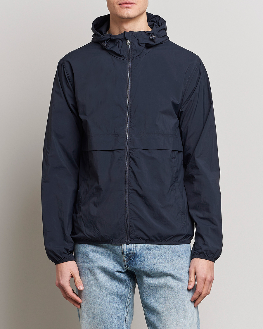 Herr |  | Pyrenex | Ridge Windbreaker Hooded Jacket Deep Ink