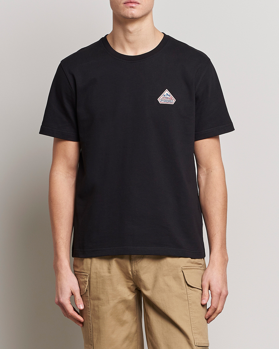 Herr |  | Pyrenex | Echo Cotton Logo T-Shirt Black
