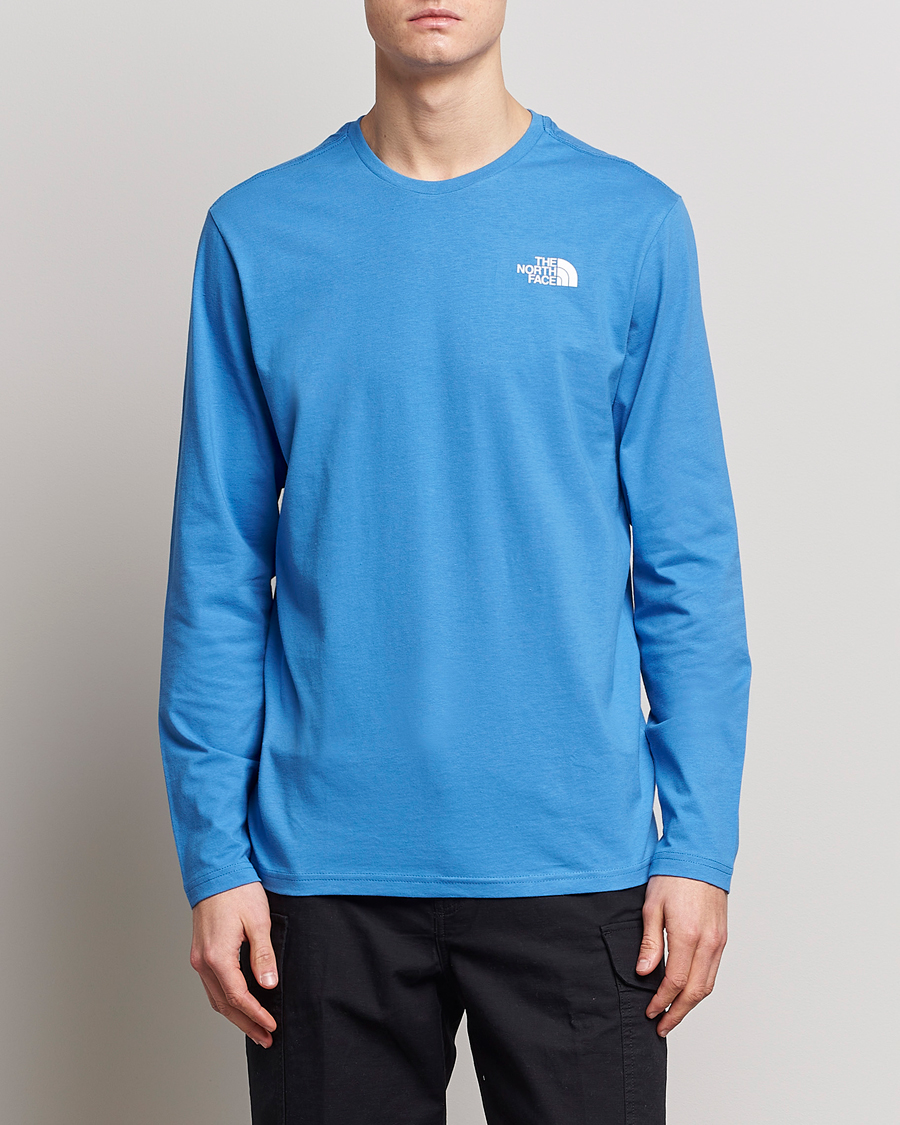 Herr |  | The North Face | Long Sleeve Easy T-Shirt Super Sonic Blue