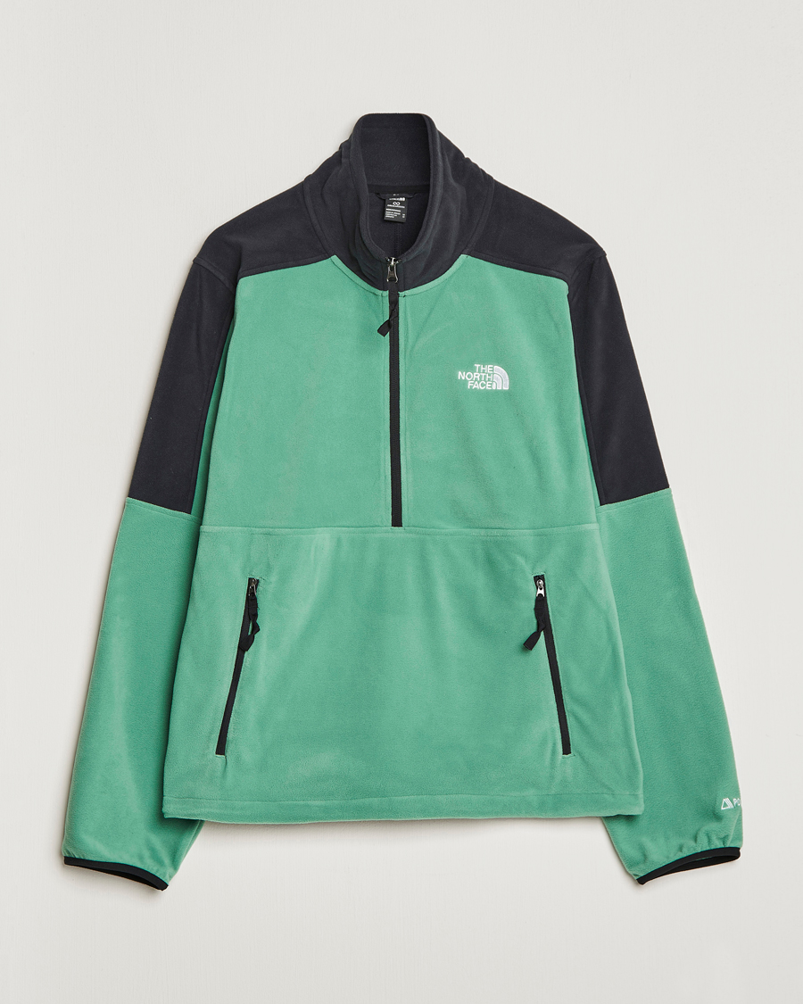 Herr | Tröjor | The North Face | Polartec Fleece Half Zip Deep Grass Green