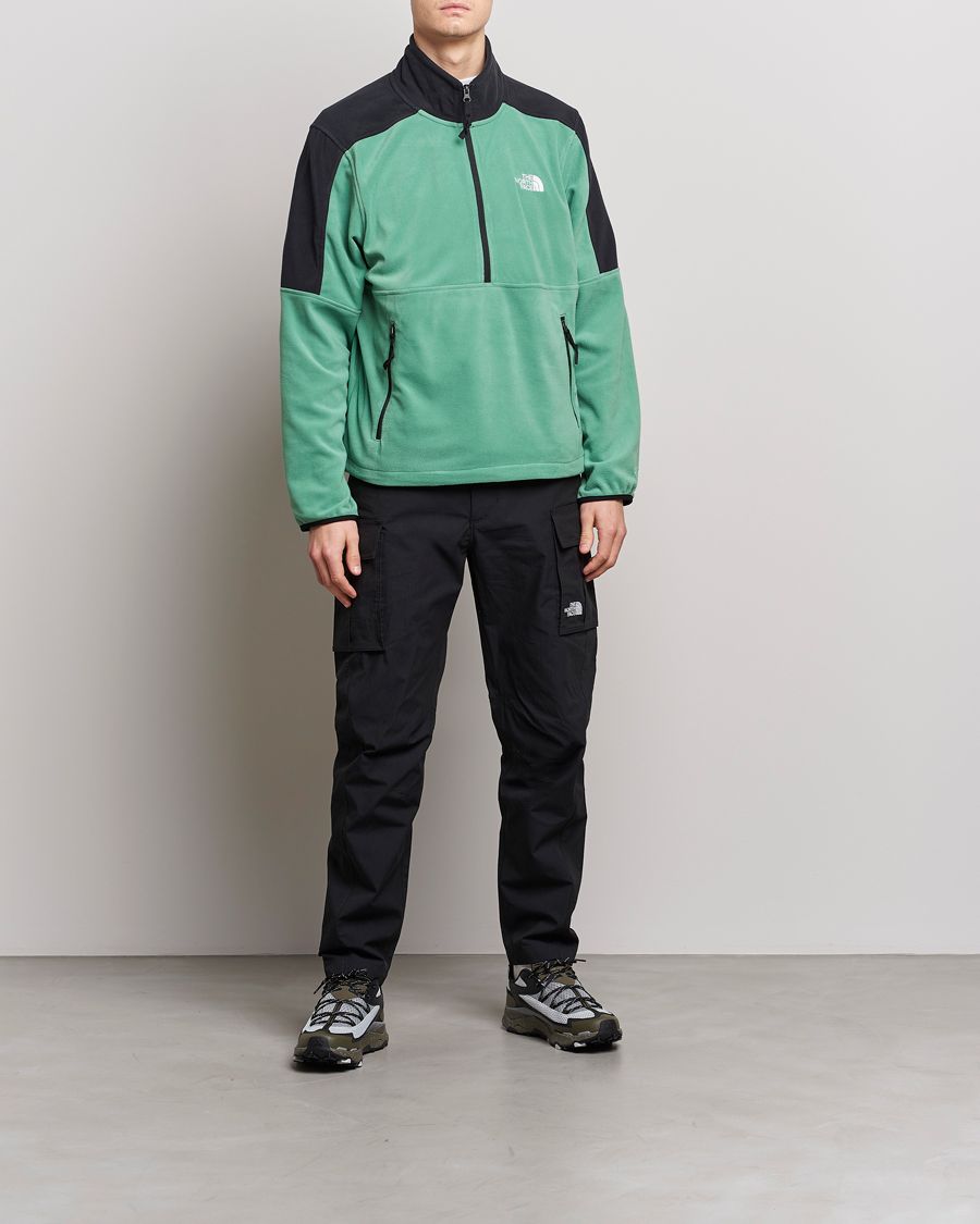 Herr | Tröjor | The North Face | Polartec Fleece Half Zip Deep Grass Green