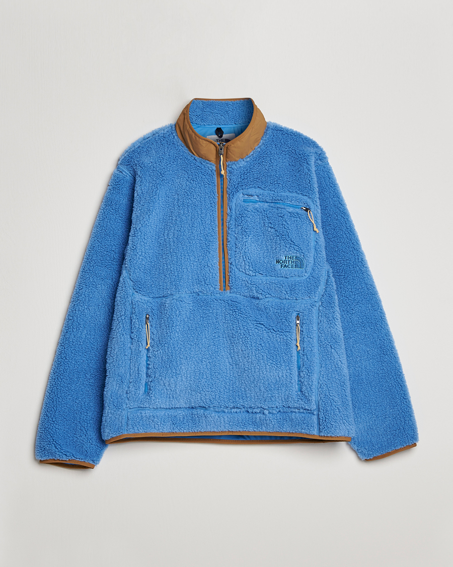 Herr | Tröjor | The North Face | Heritage Fleece Pile Half Zip Super Sonic Blue