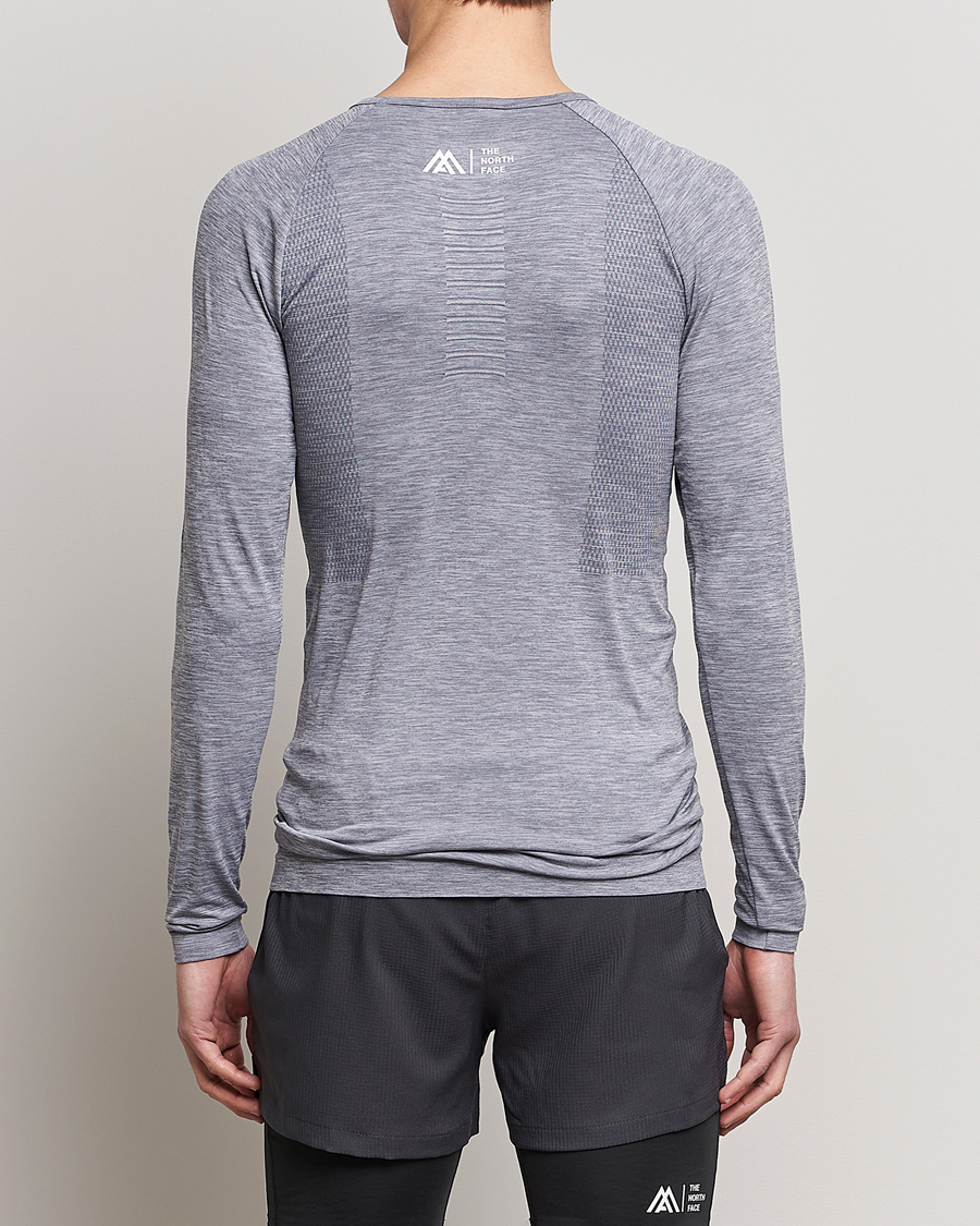 Herr | T-Shirts | The North Face | Mountain Athletics Long Sleeve Meld Grey Heather
