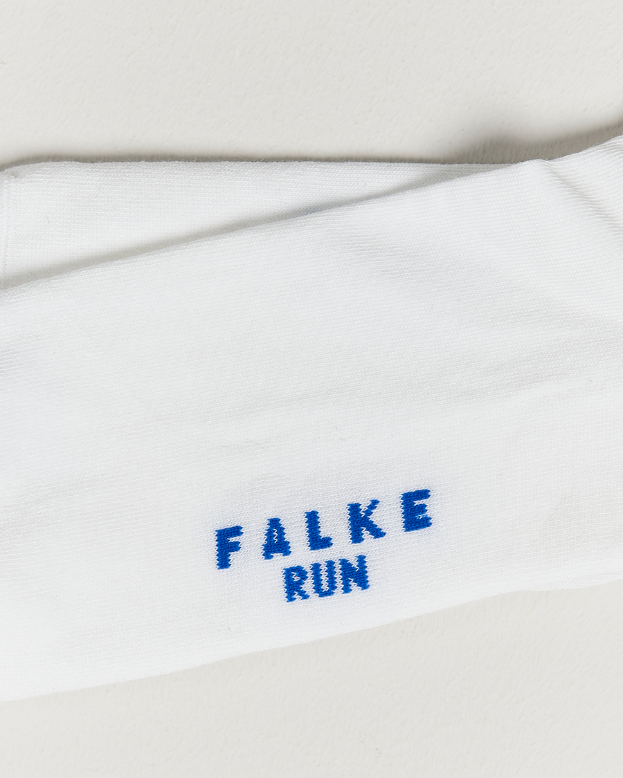 Herre |  | Falke | Run Cushioned Sport Sock White