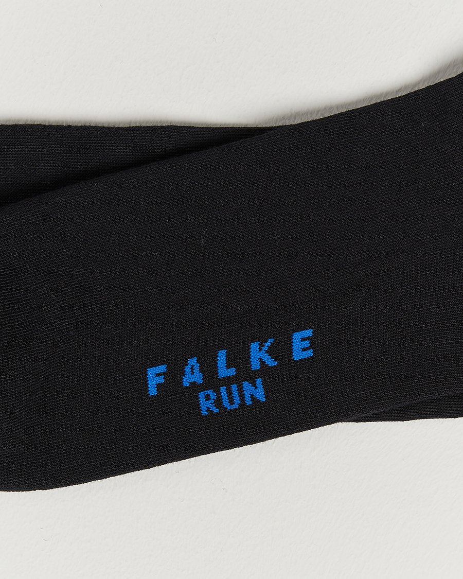 Herr | Strumpor | Falke | Run Cushioned Sport Sock Black