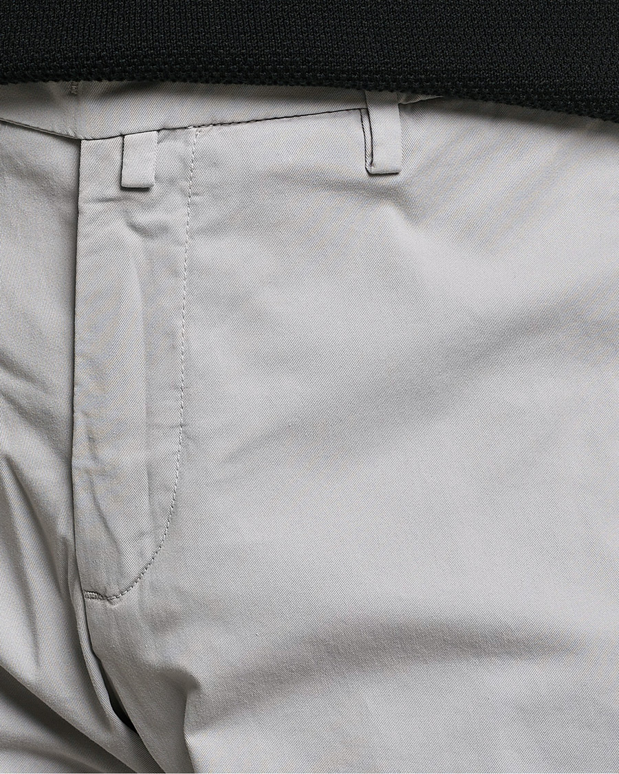 Herr | Byxor | Briglia 1949 | Slim Fit Cotton Chinos Grey