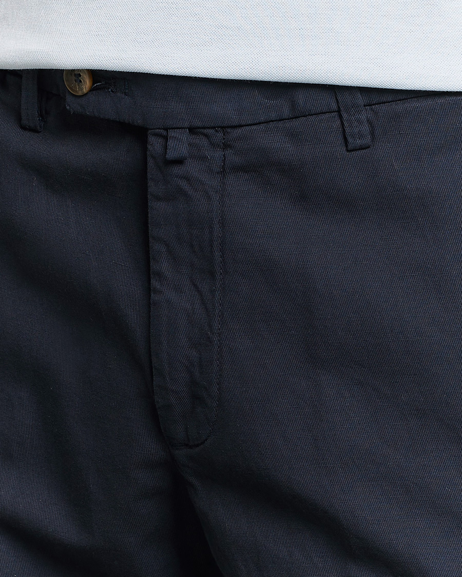 Herr | Shorts | Briglia 1949 | Linen/Cotton Shorts Navy