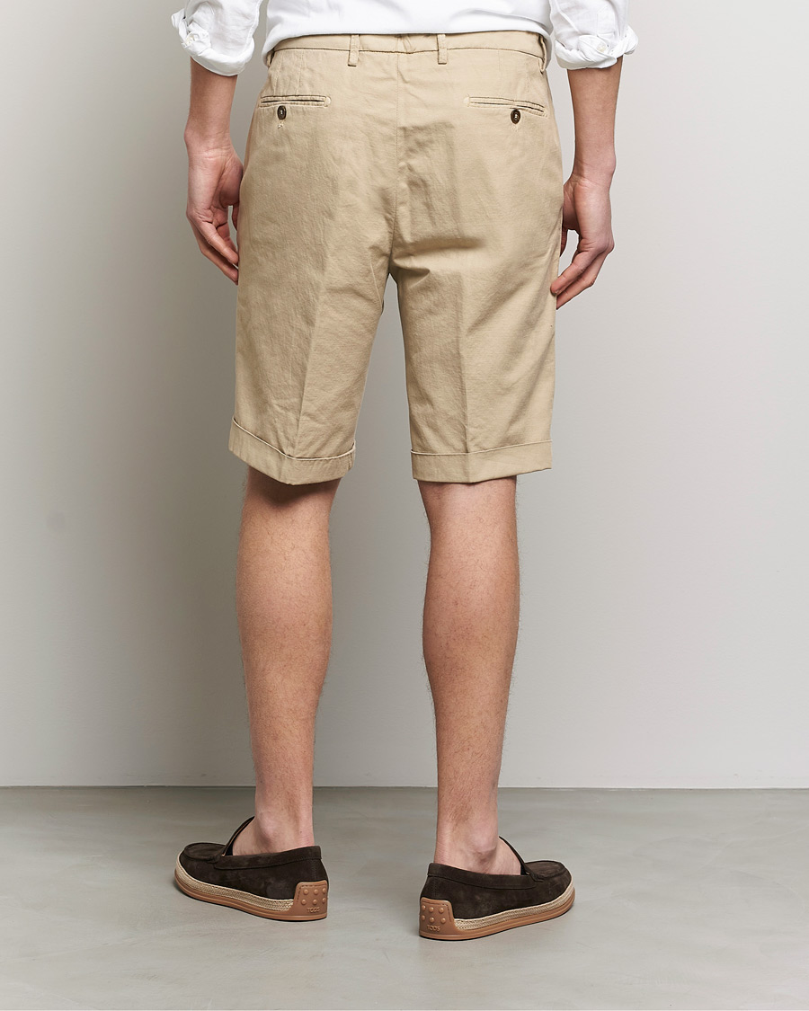 Herr | Shorts | Briglia 1949 | Linen/Cotton Shorts Beige