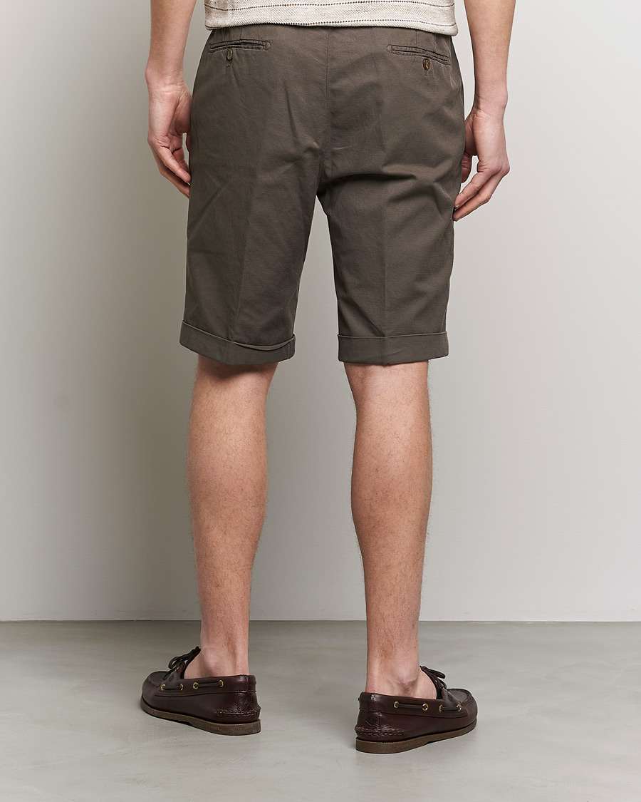 Herr | Shorts | Briglia 1949 | Linen/Cotton Shorts Brown