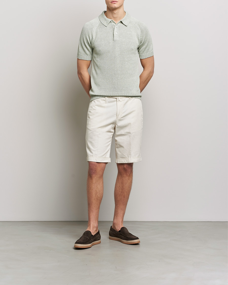 Herr | Shorts | Briglia 1949 | Linen/Cotton Shorts Cream
