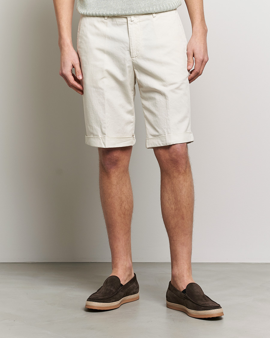 Herr | Shorts | Briglia 1949 | Linen/Cotton Shorts Cream