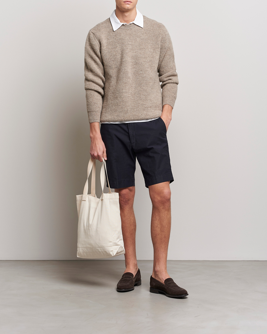 Herr | Shorts | Briglia 1949 | Upcycled Cotton Shorts Navy