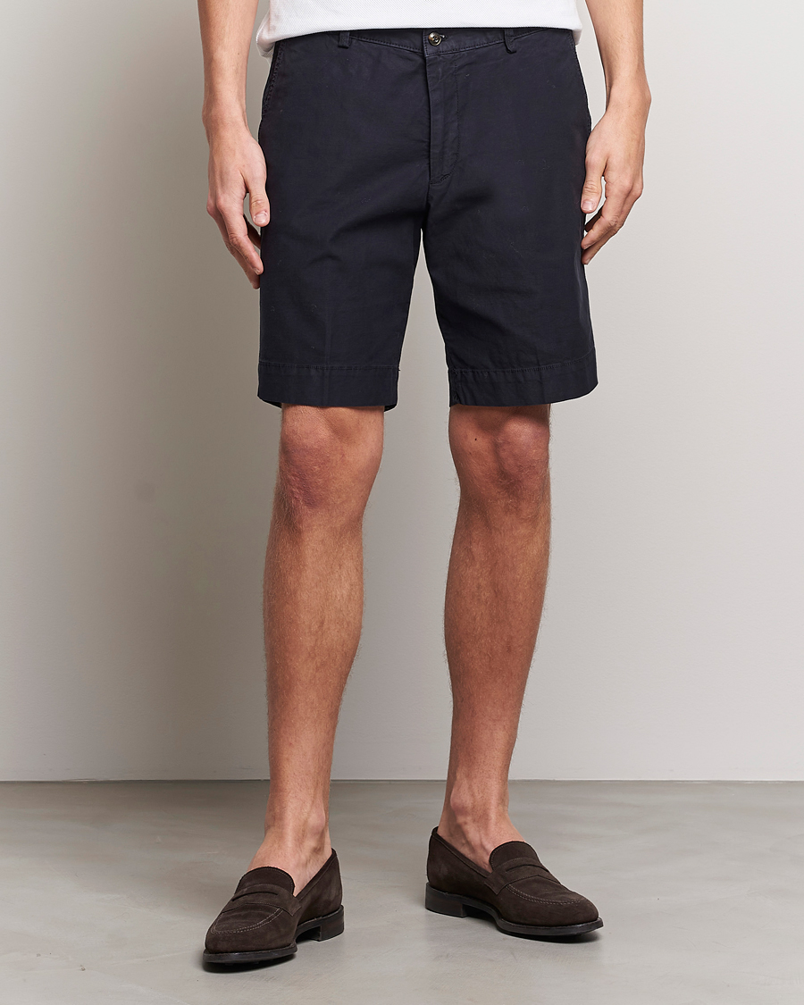 Herr | Shorts | Briglia 1949 | Upcycled Cotton Shorts Navy