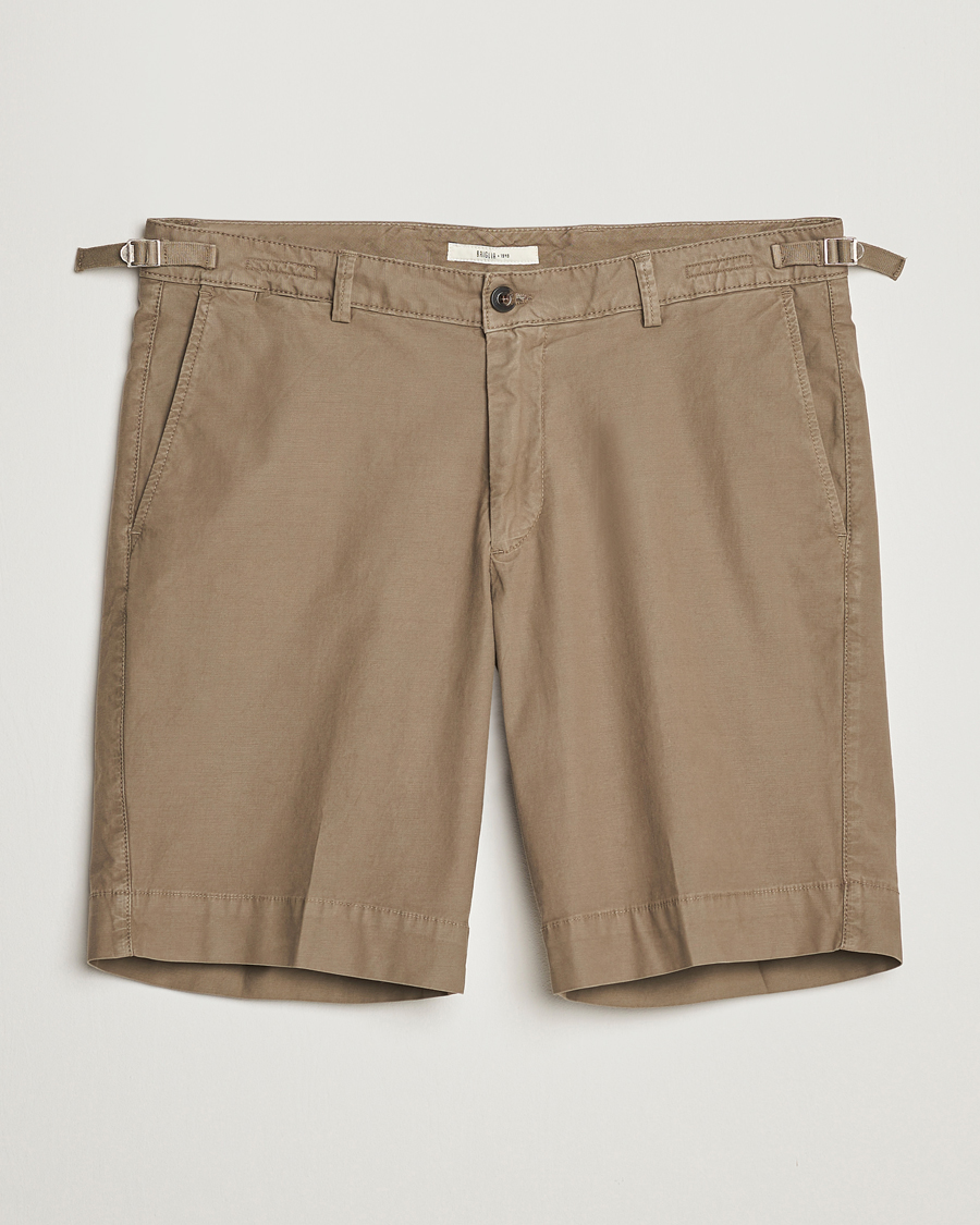 Herr | Shorts | Briglia 1949 | Upcycled Cotton Shorts Olive