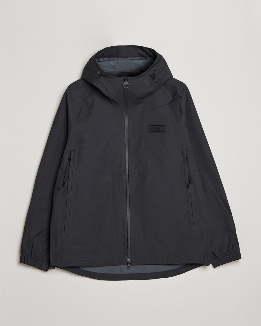 Herr | Jackor | Barbour International | Berkley Waterproof Jacket Black