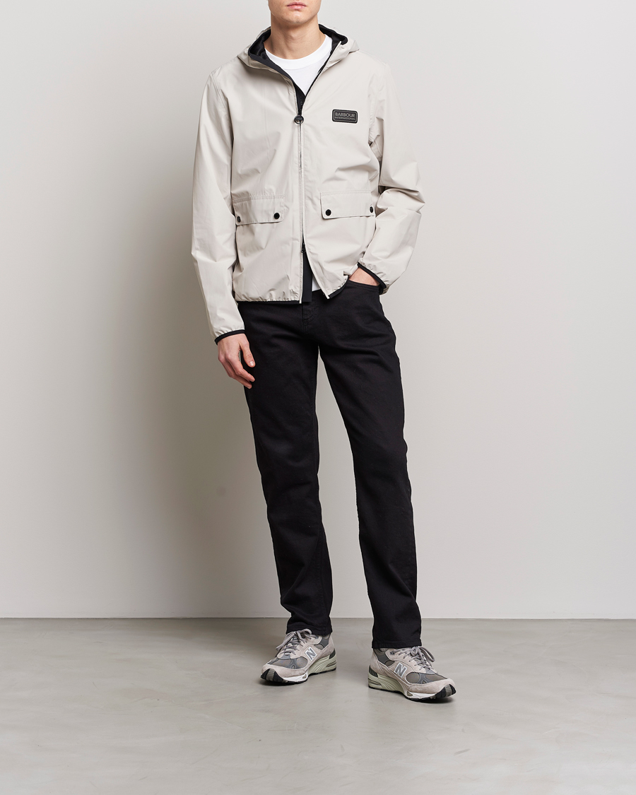 Herr | Jackor | Barbour International | Kenetic Muzzo Waterproof Jacket Stone