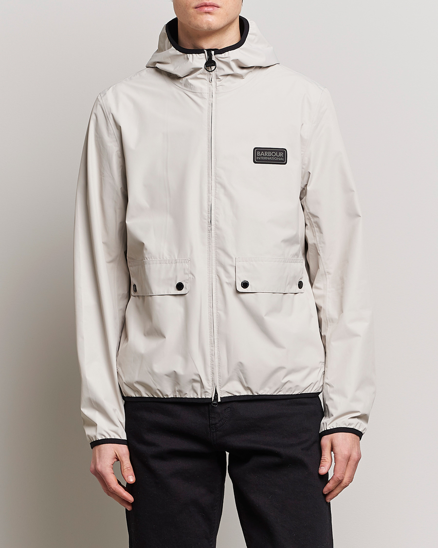 Herr | Jackor | Barbour International | Kenetic Muzzo Waterproof Jacket Stone