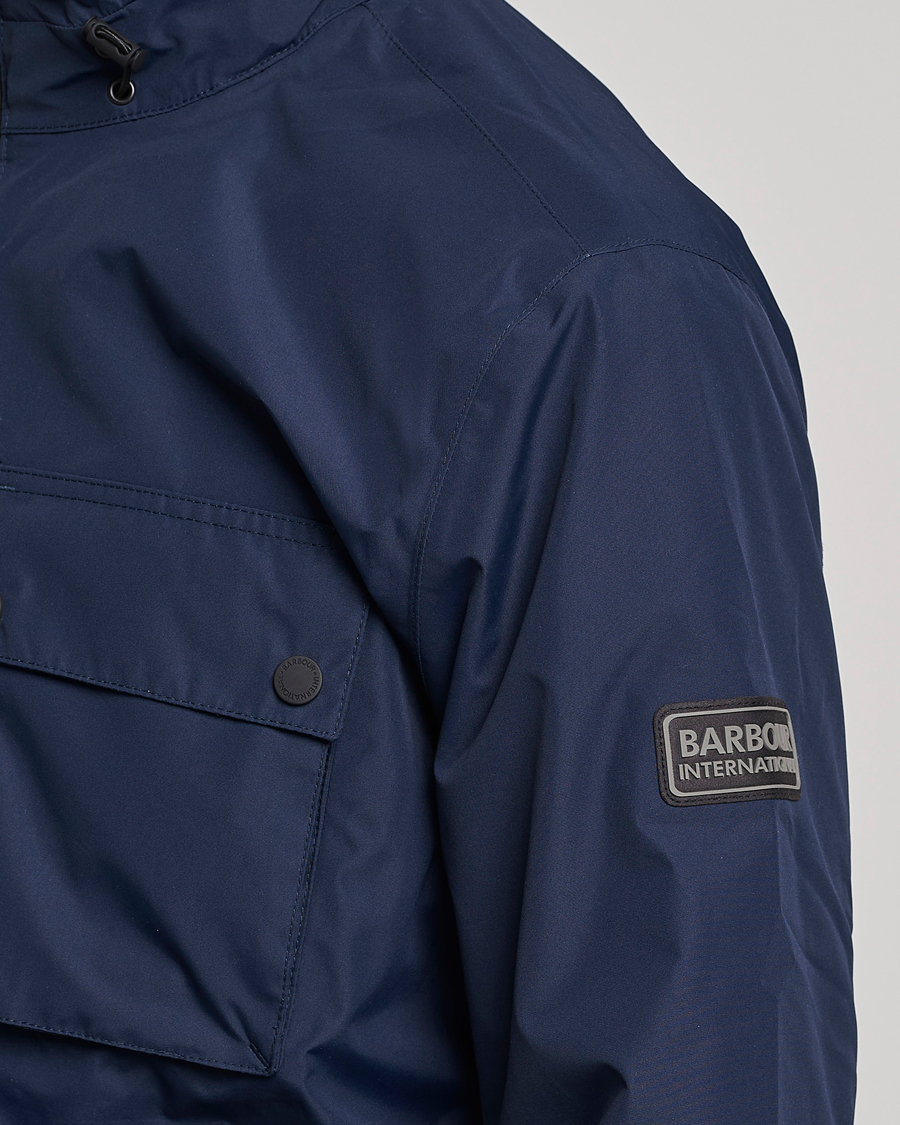 Herr | Jackor | Barbour International | Bell Waterproof Jacket Navy