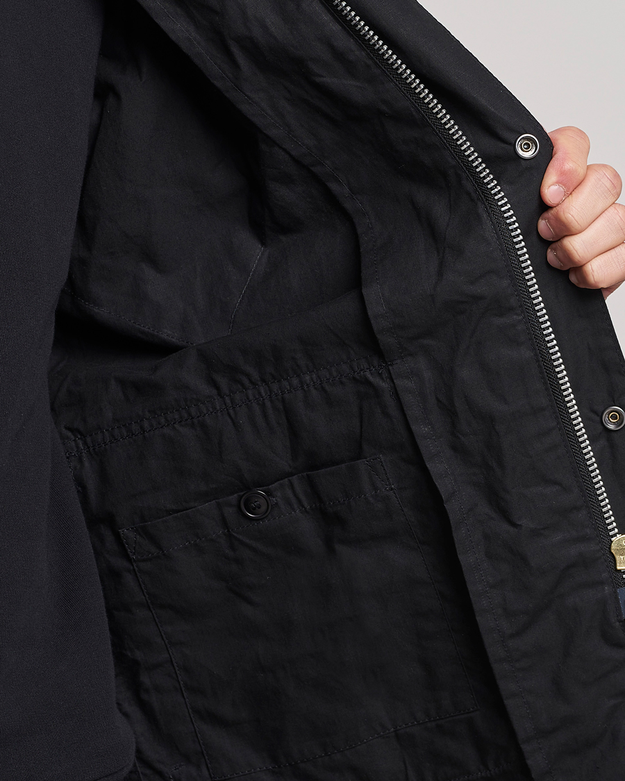 Herr | Jackor | Barbour International | City Casual Field Jacket Black