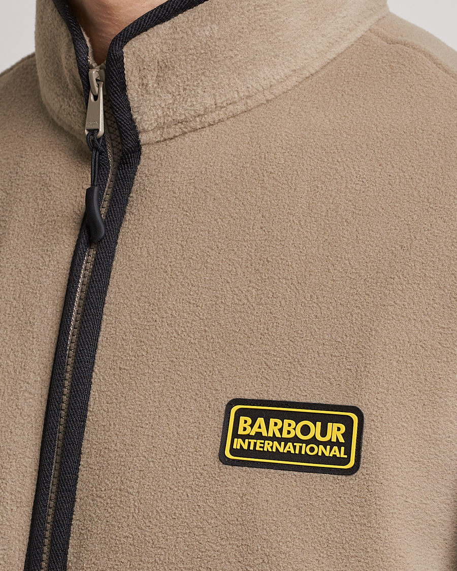 Herr | Tröjor | Barbour International | Oak Fleece Gilet Concrete
