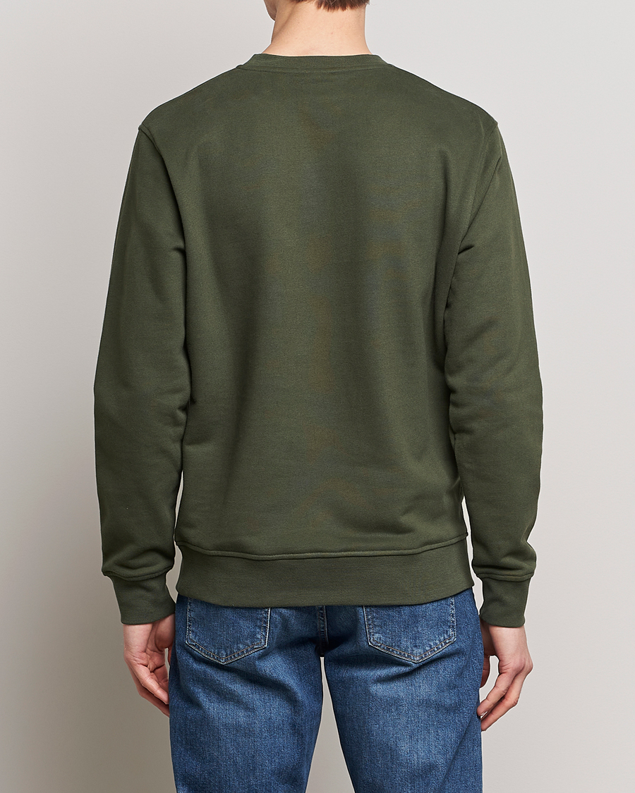Herr | Tröjor | Barbour International | Roadster Crew Neck Sweatshirt Forrest Green